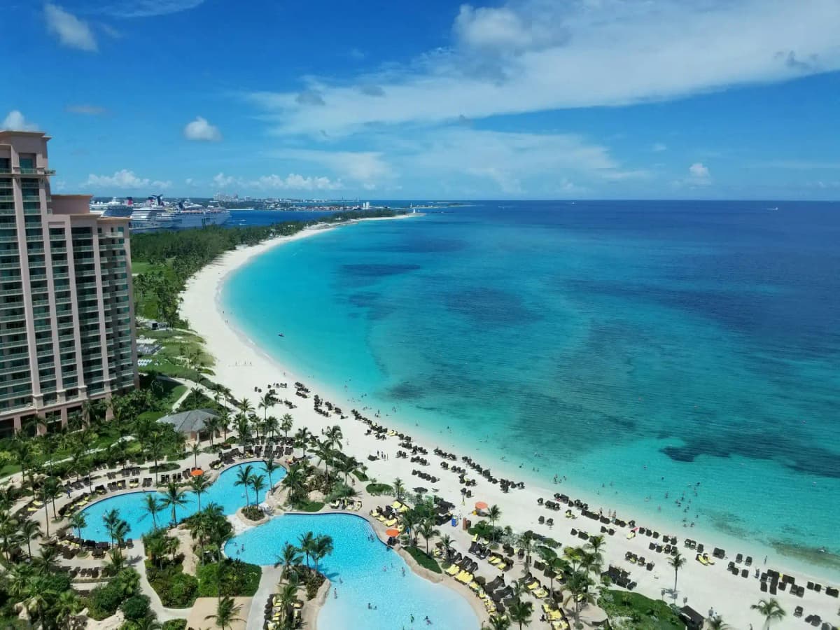 The Bahamas landscape